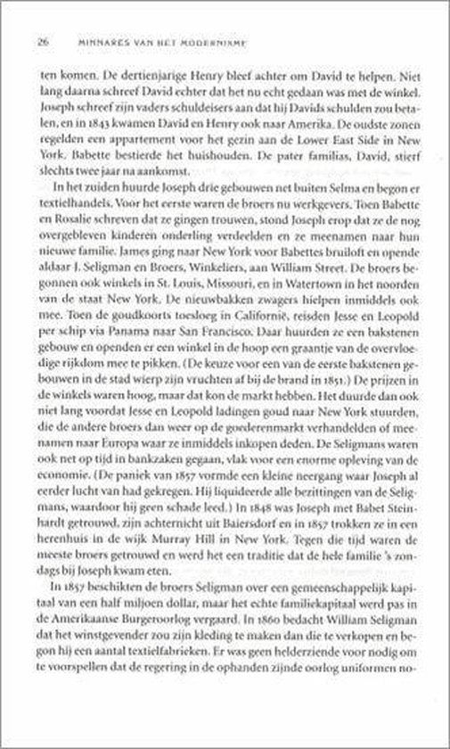 Minnares van het modernisme