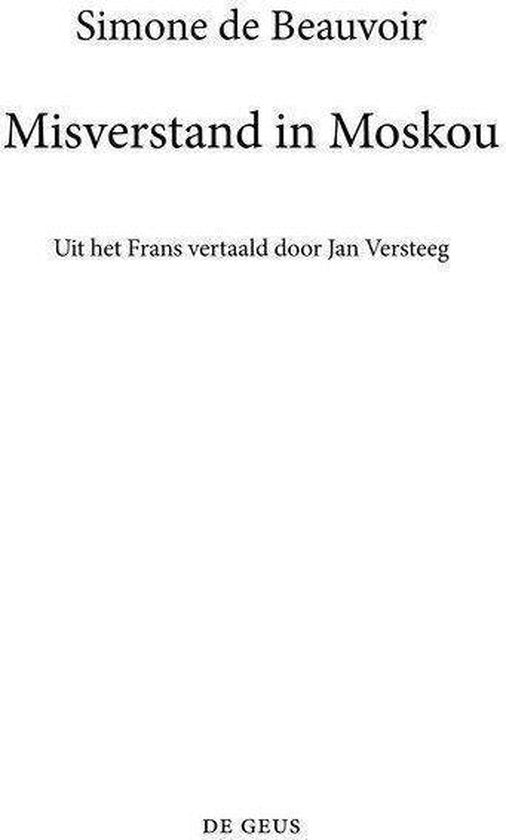 Misverstand in Moskou