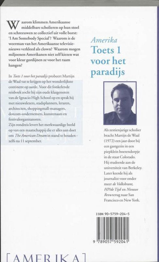 Amerika Toets 1 Voor Het Paradijs