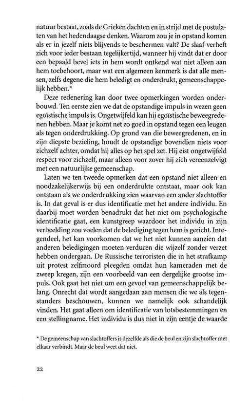De mens in opstand