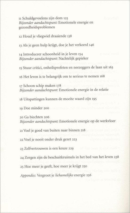 Vergroot je emotionele energie