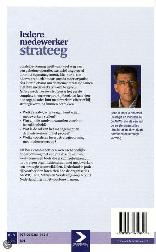 Iedere medewerker strateeg