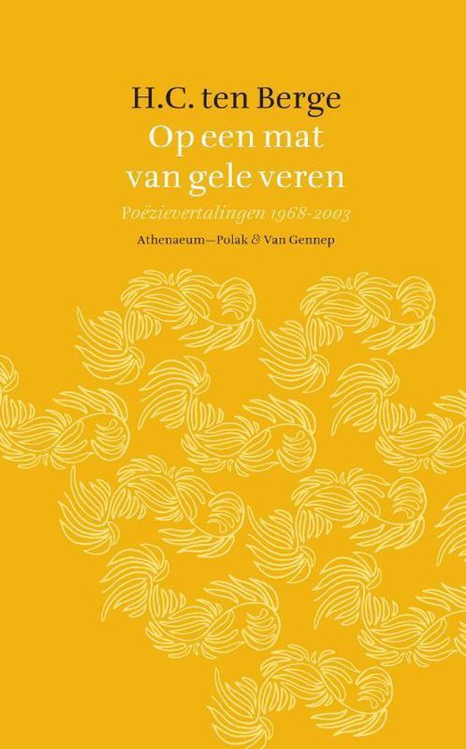 Op Een Mat Van Gele Veren