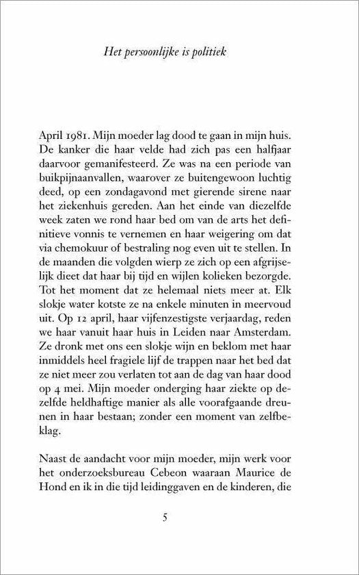 Persoonlijke Is Politiek