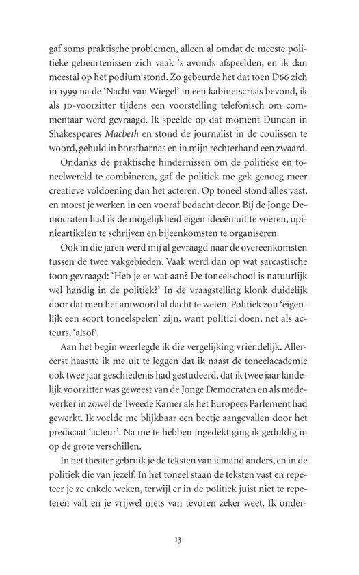 De koning kun je niet spelen