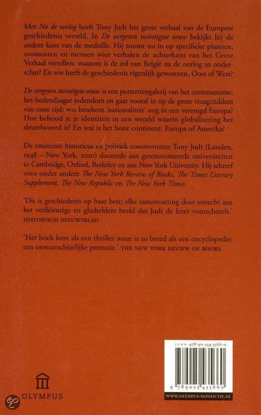 De vergeten twintigste eeuw