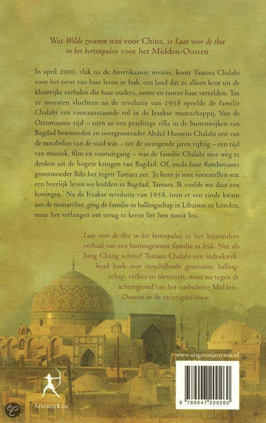 Laat voor de thee in het hertenpaleis