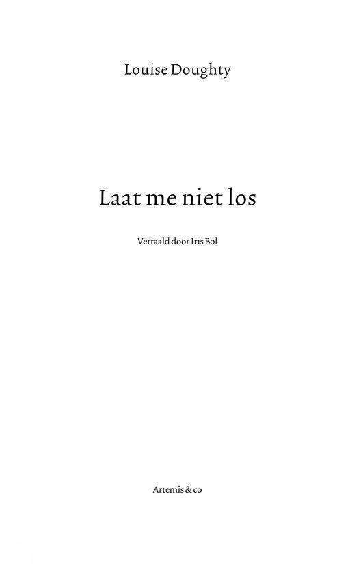 Laat me niet los