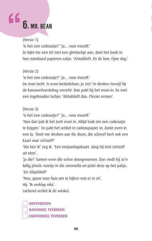 Retaildenkers - Aan tevreden klanten heb je niets