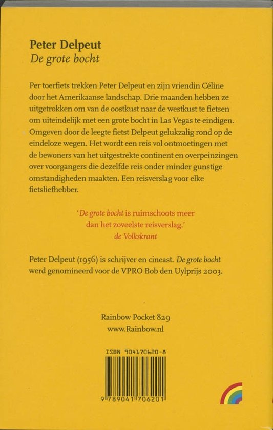 Rainbow pocketboeken 830 - De grote bocht