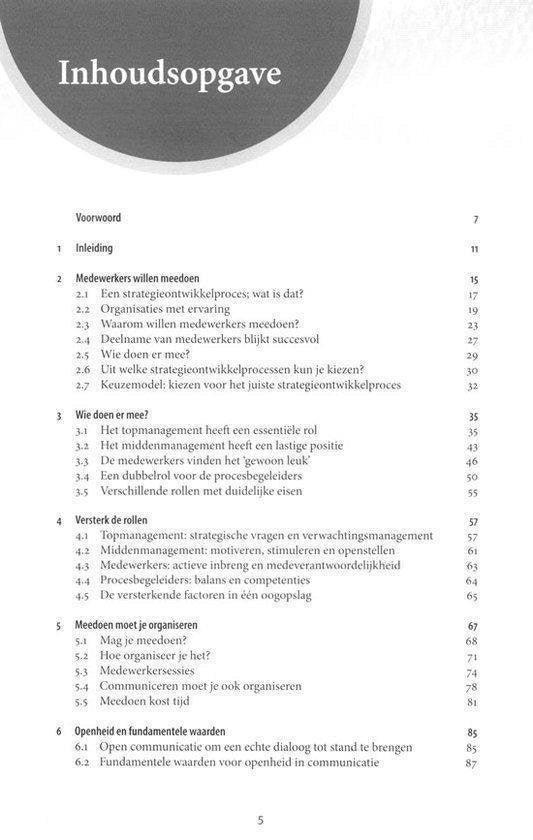 Iedere medewerker strateeg