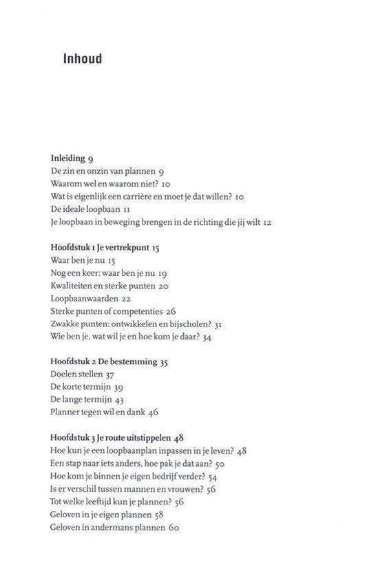 Intermediair - Loopbaanplanning