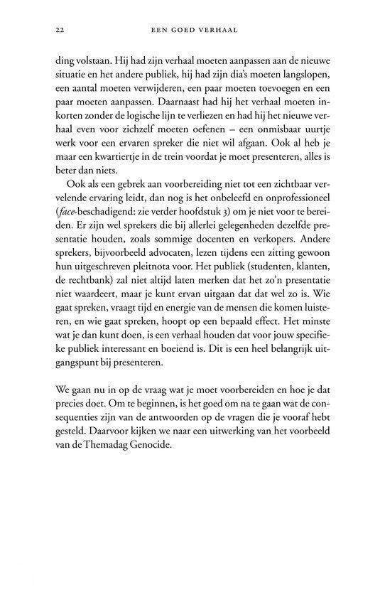Een goed verhaal