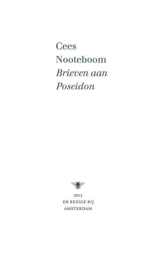 Brieven Aan Poseidon