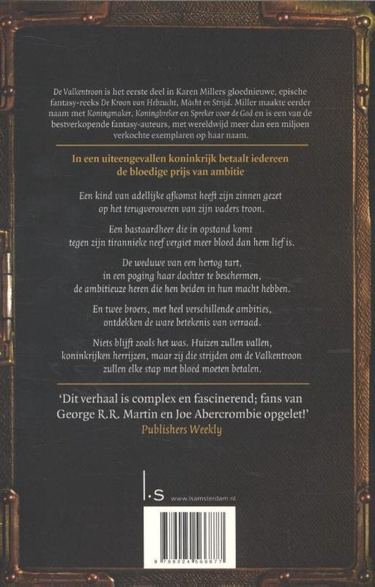 De kroon van hebzucht, macht en strijd 1 - De valkentroon