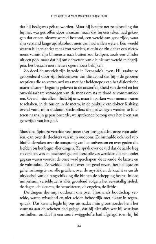 Het geheim van onsterfelijkheid
