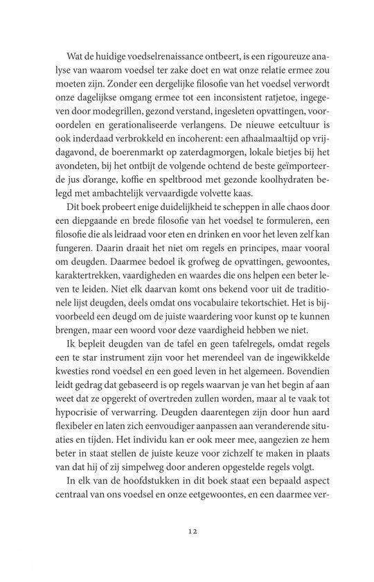 Deugden van de tafel