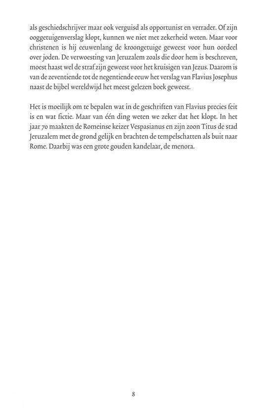 De verdwenen menora