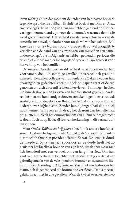 Onder taliban en krijgsheren