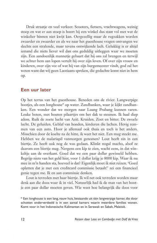 Reizen door Laos en Cambodja