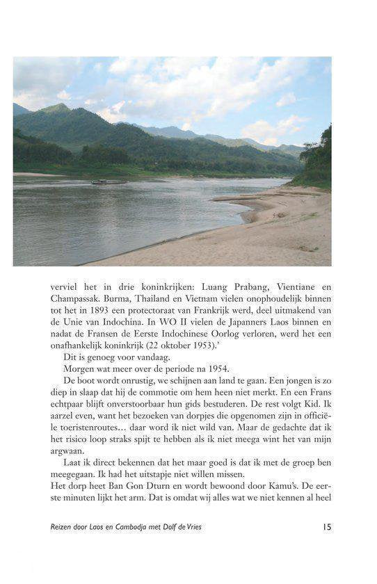 Reizen door Laos en Cambodja