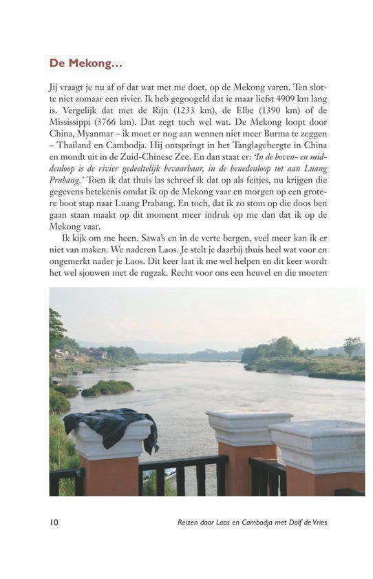 Reizen door Laos en Cambodja