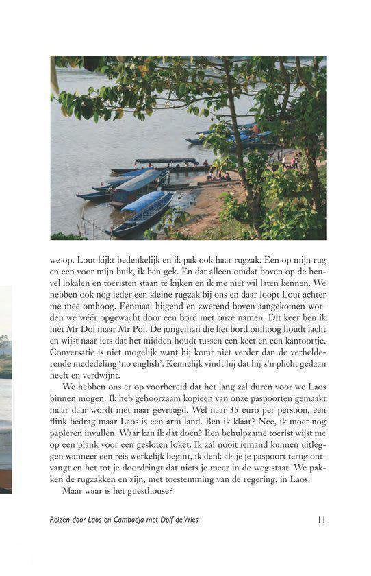 Reizen door Laos en Cambodja