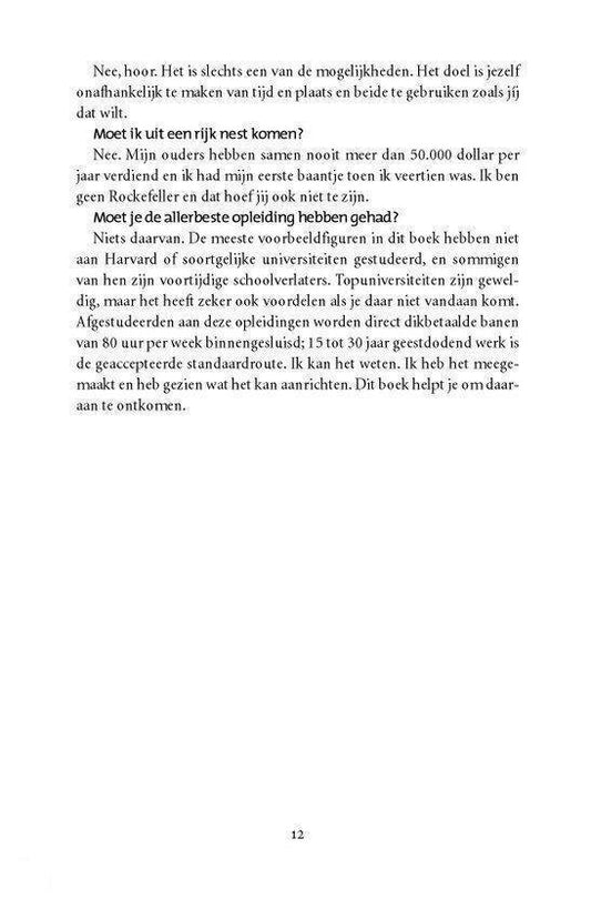 Een werkweek van 4 uur