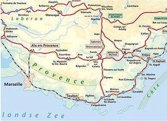 Fietsen door de Provence