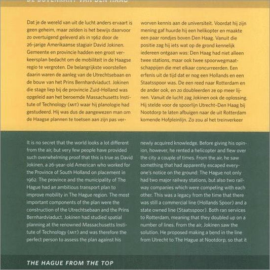 De bovenkant van Den Haag