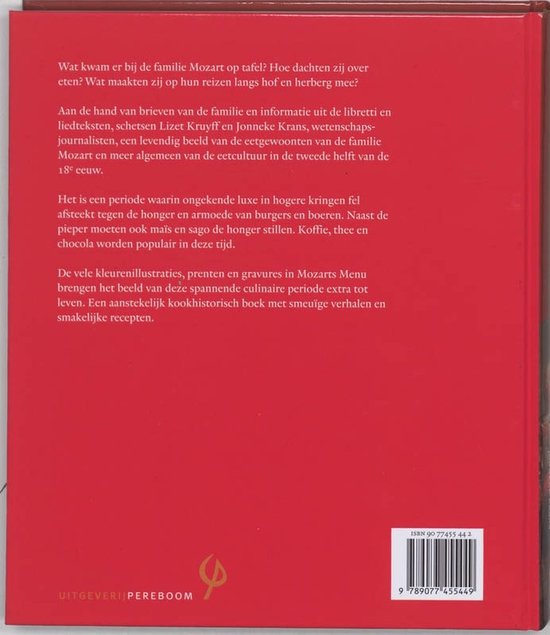 Mozarts Menu