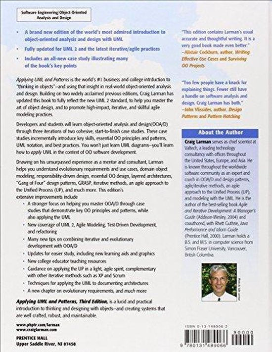 Applying UML and Patterns