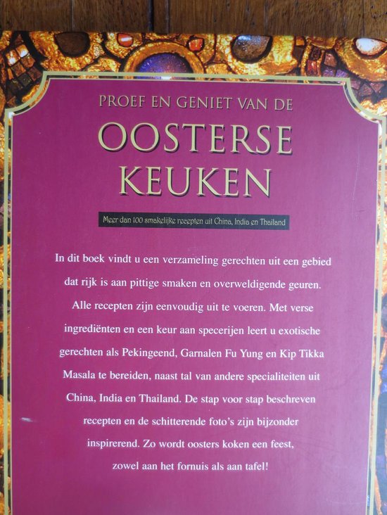 Proef en geniet van de Oosterse keuken