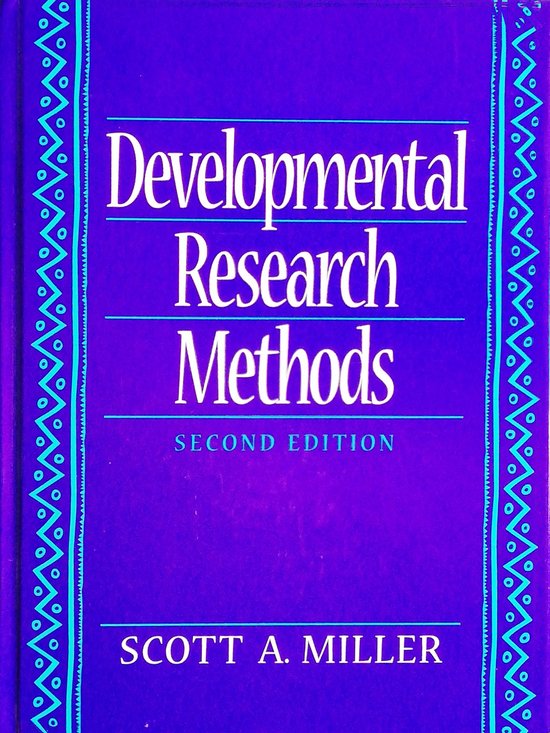 Developmental Research Methods