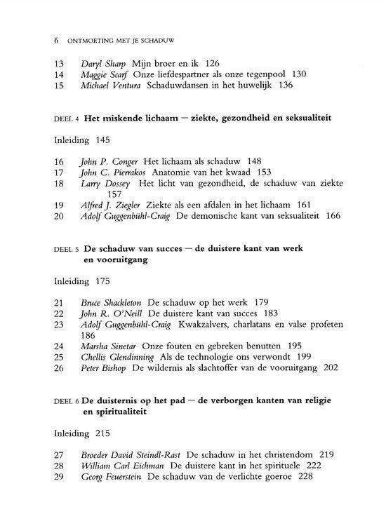 Ontmoeting met je schaduw