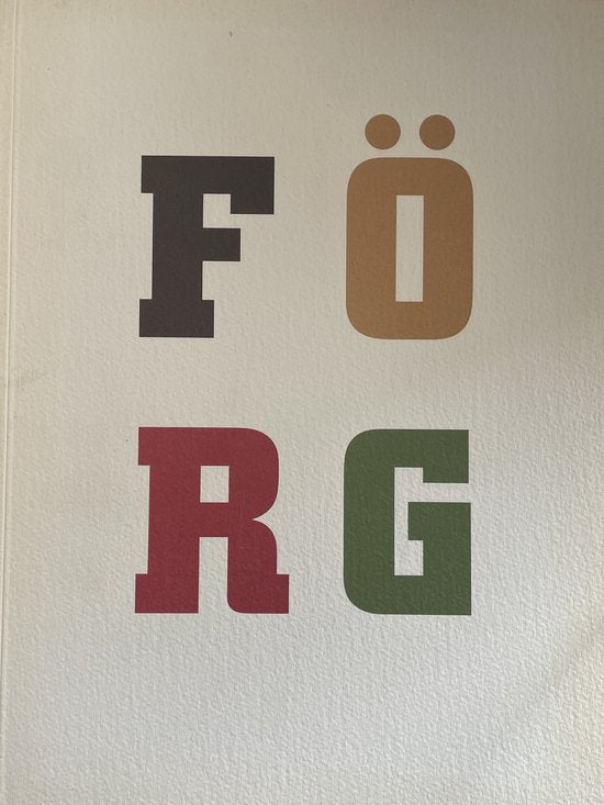 Catalogi stedelijk museum Günther Förg