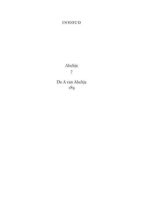 Abeltje & De A van Abeltje