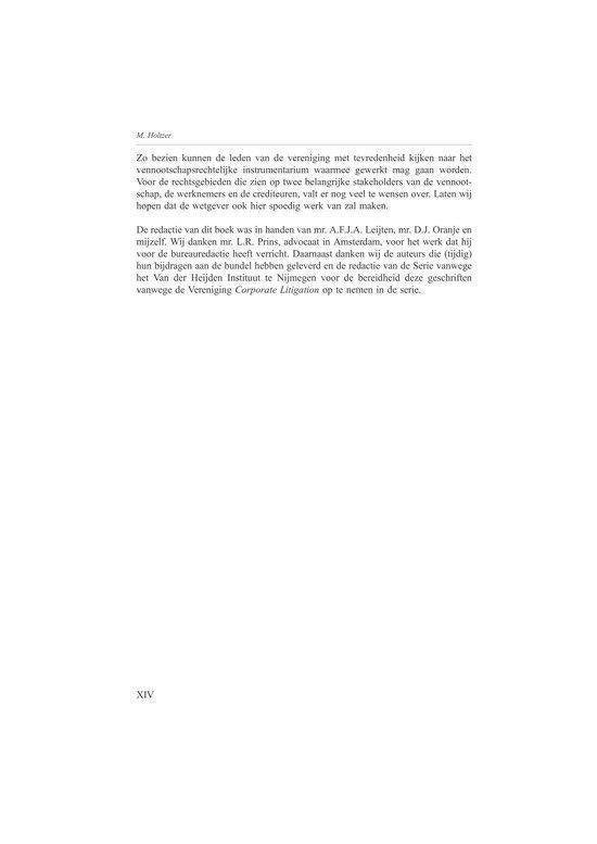 Serie vanwege het Van der Heijden Instituut te Nijmegen 115 - Geschriften vanwege de vereniging corporate litigation 2012-2013