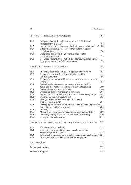 Recht en Praktijk - Insolventierecht 4 - Arbeidsovereenkomst en insolventierecht