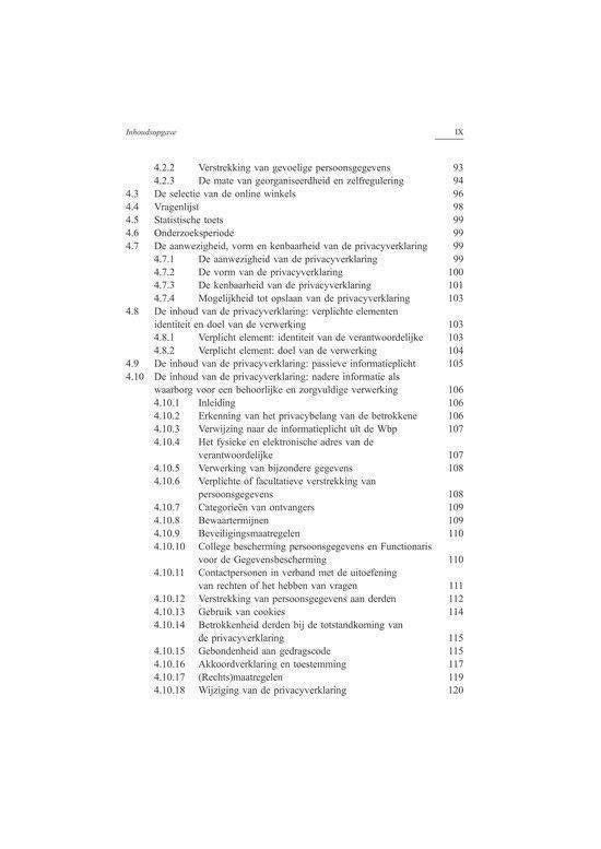 Recht doen aan Privacyverklaringen