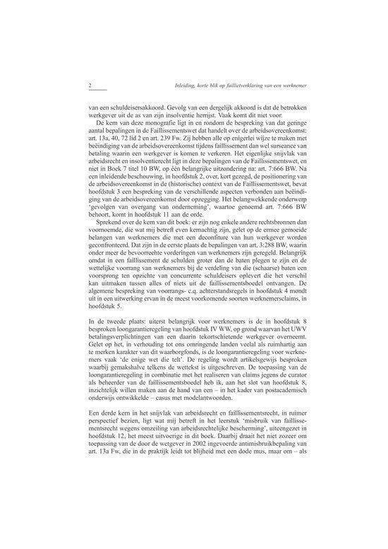 Recht en Praktijk - Insolventierecht 4 - Arbeidsovereenkomst en insolventierecht