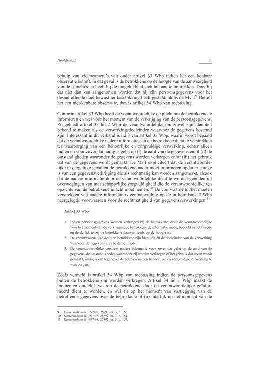 Recht doen aan Privacyverklaringen