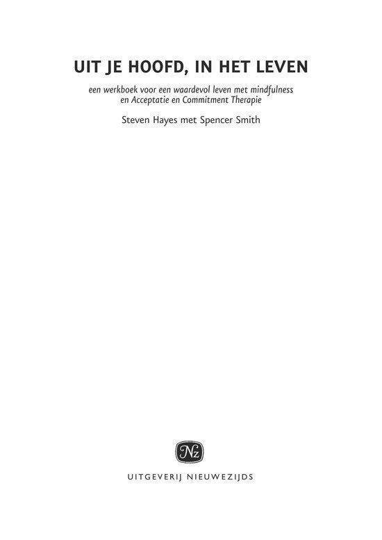 Uit je hoofd, in het leven