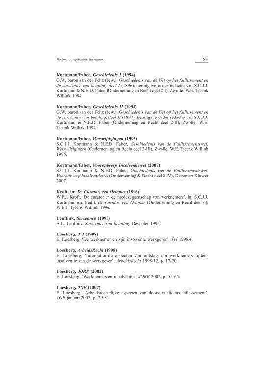 Recht en Praktijk - Insolventierecht 4 - Arbeidsovereenkomst en insolventierecht