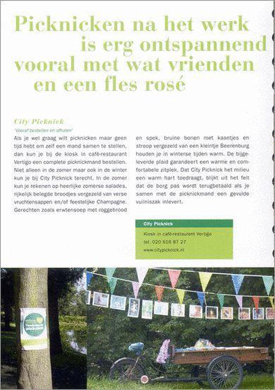 Go Vondelpark Alles Wat Je Kunt Doen Zie