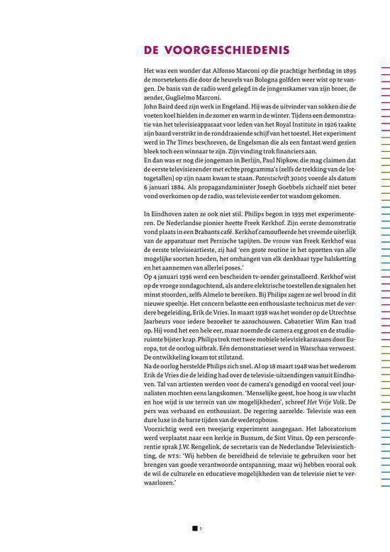 60 jaar Televisie in Nederland + CD