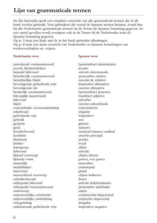 Grammatica in gebruik - Spaans