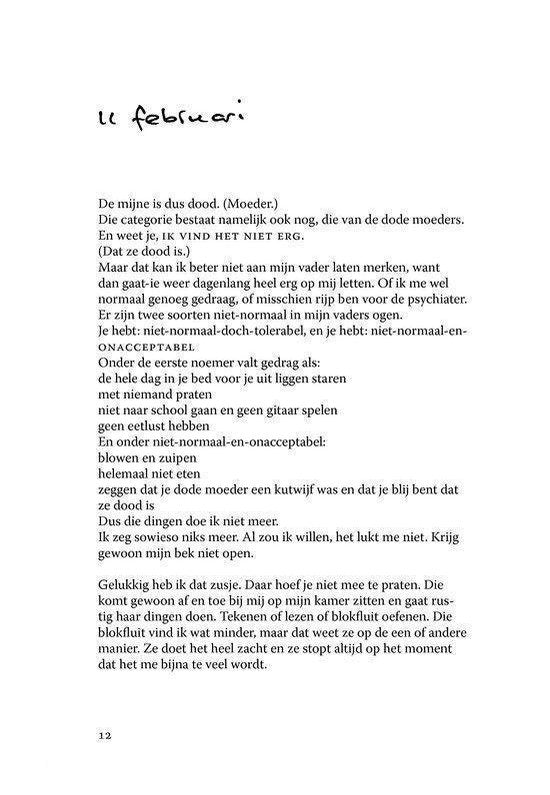 Dit is geen dagboek
