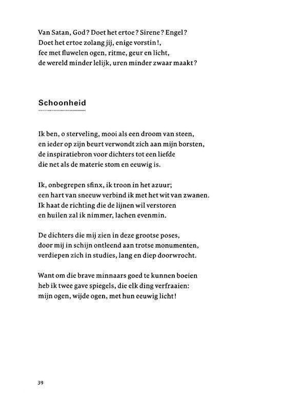 De mooiste van Baudelaire
