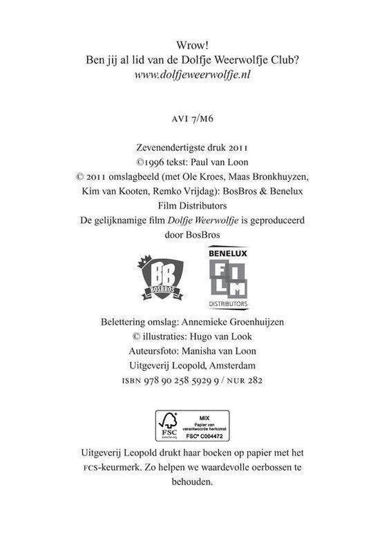 Dolfje Weerwolfje 1 - Dolfje Weerwolfje